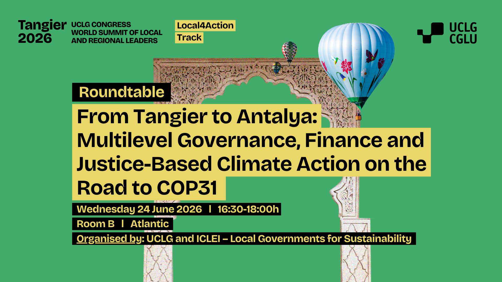 [Roundtable] From Tangier to Antalya: Multilevel Governance, Finance ...