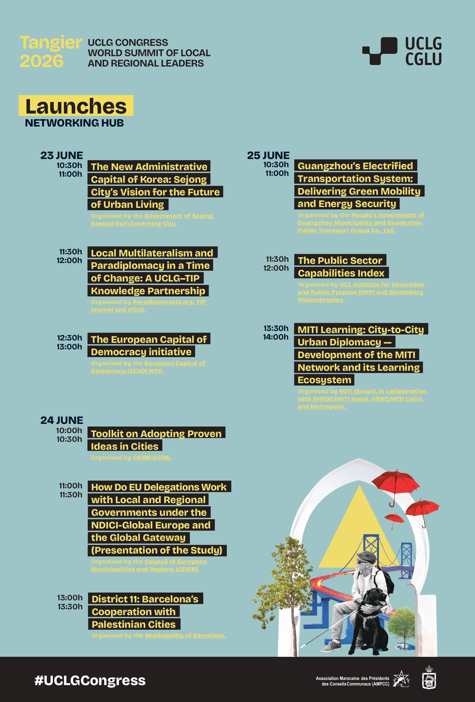 From Local Innovation to Global Transformation: Discover the UCLG Networking Hub in Tangier!